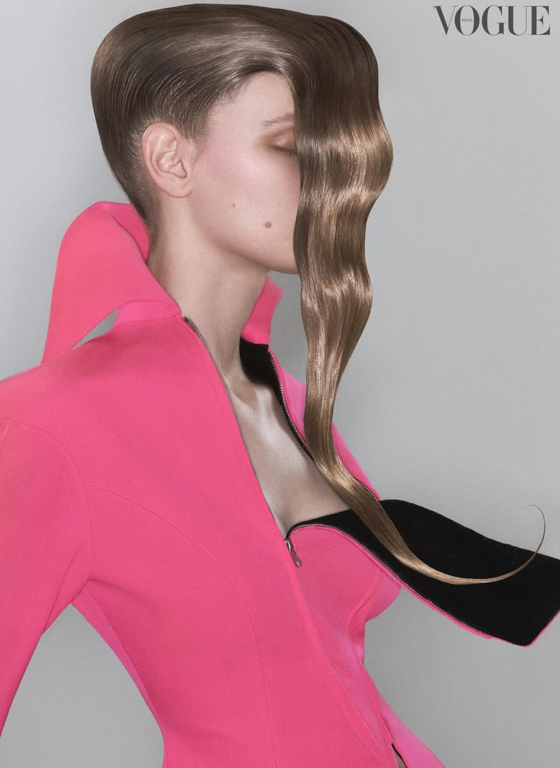 Estédila Schmidt em editorial para Vogue Brasil